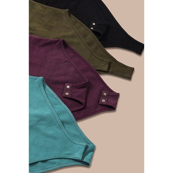 Sleeveless Bodysuit V-Neck Black Tank Top Stretchy Basic Bodysuit Size S - Picture 5 of 5